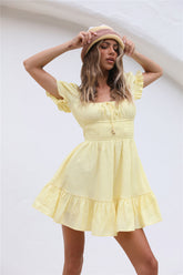 The Golden Hours Dress Yellow