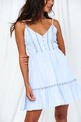Freefall Dress Blue