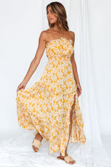 Atlas Maxi Dress Mustard