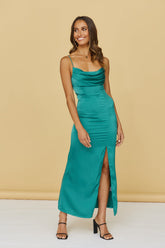 You Got Me Maxi Dress Green