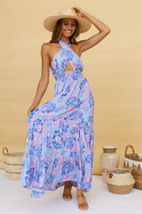 Lost In You Maxi Dress Blue