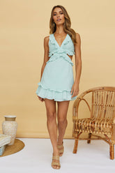 Dearly Love You Dress Sage