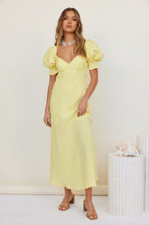 Calyx Maxi Dress Yellow