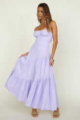 Sunrise View Maxi Dress Purple