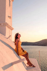 Valle Lindo Dress Mustard