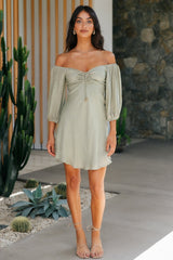 Breakthrough Dress Olive