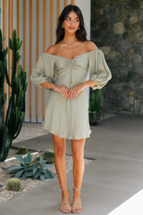 Breakthrough Dress Olive