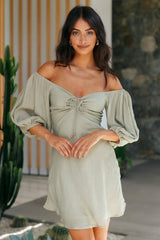 Breakthrough Dress Olive