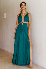 HELLO MOLLY Since I Met You Maxi Dress Green