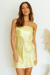 Roaring Hearts Dress Yellow