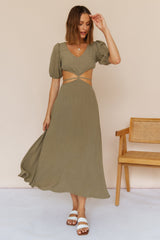 Evie Maxi Dress Olive