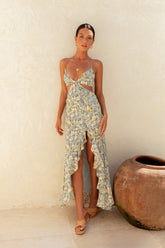 HELLO MOLLY Whatever I Want Maxi Dress Floral