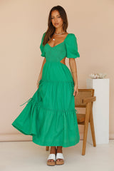 Next Level Maxi Dress Green
