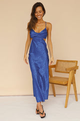 All In Maxi Dress Blue