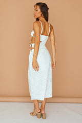 Be My Hero Maxi Dress White