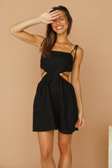Moonlit Magic Dress Black