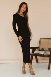 Days Without You Maxi Dress Black