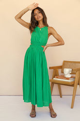 Best With Time Maxi Dress Green