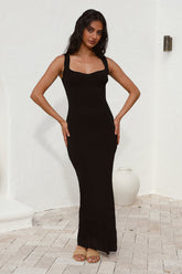 SNDYS Layla Maxi Dress Black
