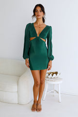 In My World Dress Green