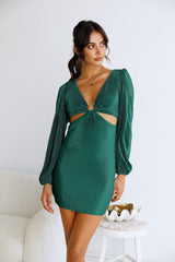 In My World Dress Green