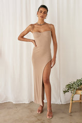 Austere Maxi Dress Brown