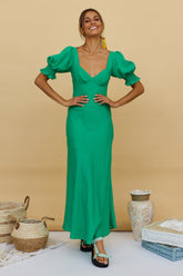 Calyx Maxi Dress Green