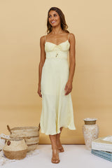 Fresh Lemonade Maxi Dress Yellow