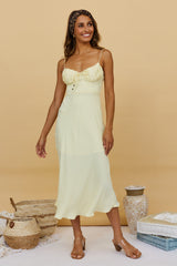 Fresh Lemonade Maxi Dress Yellow