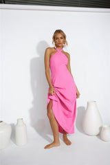 Flower Fields Maxi Dress Pink