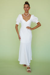 Calyx Maxi Dress White