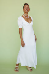 Calyx Maxi Dress White