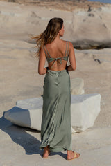 Unknown Sender Maxi Dress Sage