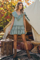 Room With A View Dress Olive