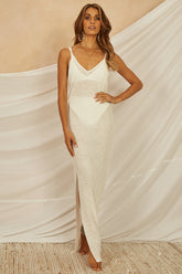 Rio Blanco Maxi Dress White