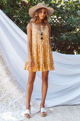 La Vista Dress Mustard