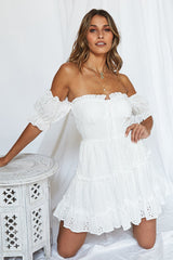 Olivia Dress White
