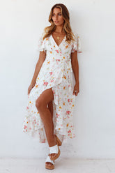Balcony Teatime Maxi Dress
