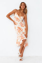 Coastal Sunrise Midi Dress
