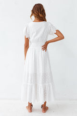 Chania Maxi Dress White