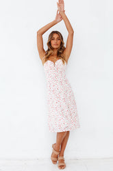 Voices Of Spring Midi Dress