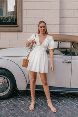 Denpasar Dress White