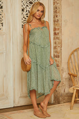 Galleria Midi Dress Green