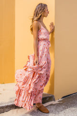 Capistrano Maxi Dress Pink