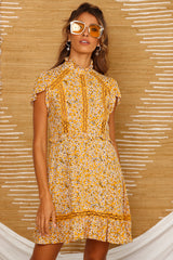 Stratford Dress Mustard