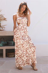NUDE LUCY Terra Maxi Dress Flores