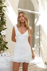 Refine The Moment Mini Dress Cream