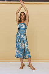 Feeling Proud Maxi Dress Blue