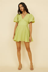 Pancakes For Two Dress Green