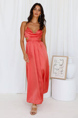Be My Darling Maxi Dress Coral